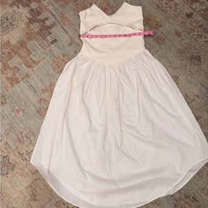 Zara Cream Casual Dress